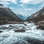 Waterflow On The Moutains