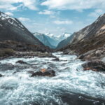 Waterflow On The Moutains